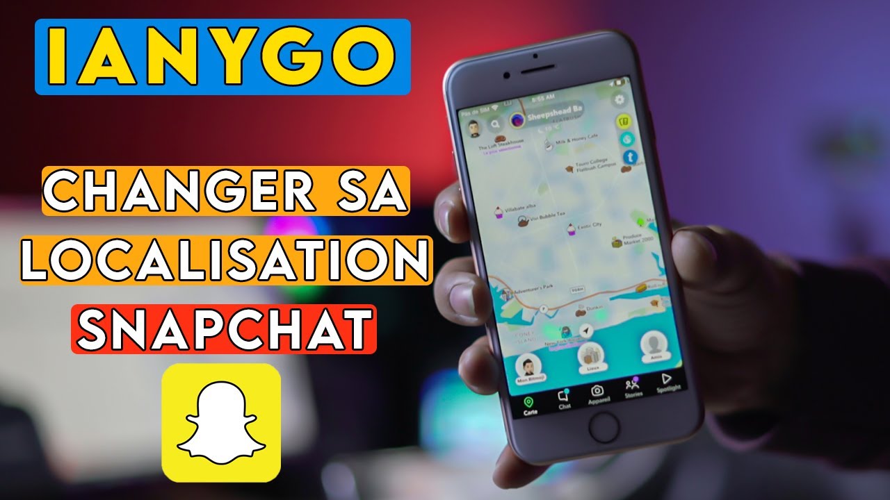 Comment changer sa localisation Snapchat facilement avec iAnyGo ?