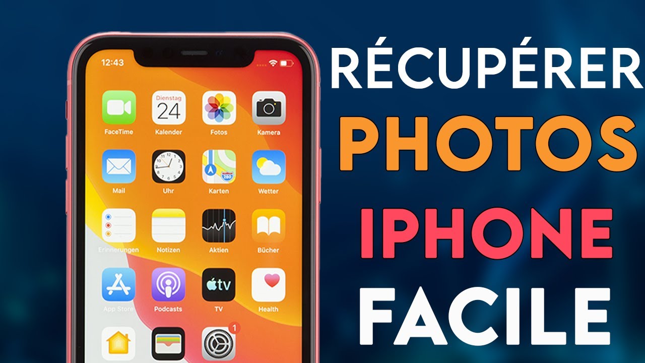 [TUTO] Récupérer des photos supprimées sur iPhone Rapidement